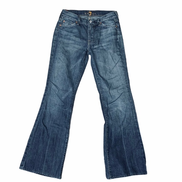 7 For All Mankind Denim - 7 For All Mankind • 100% Cotton Flare Jeans • W27